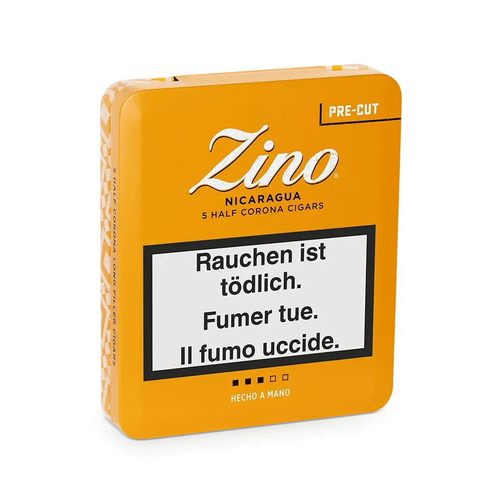 Zino Nicaragua, Half Corona Pre-Cut, 5er Blechdose (OeD-20016930) Zino Nicaragua, Half Corona Pre-Cut, 5er Blechdose (OeD-20016930)