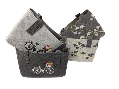 Filz Taschen & Blumen