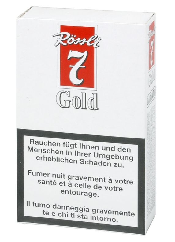 Rössli 7 Gold, 10 Stk. Rössli 7 Gold, 10 Stk.