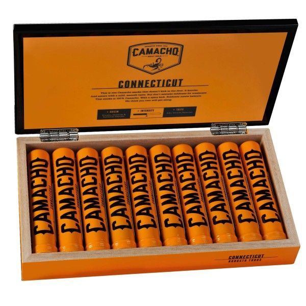 Camacho Connecticut Robusto Tubos, 20 Stück, OeD20015611 Camacho Connecticut Robusto Tubos, 20 Stück, OeD20015611
