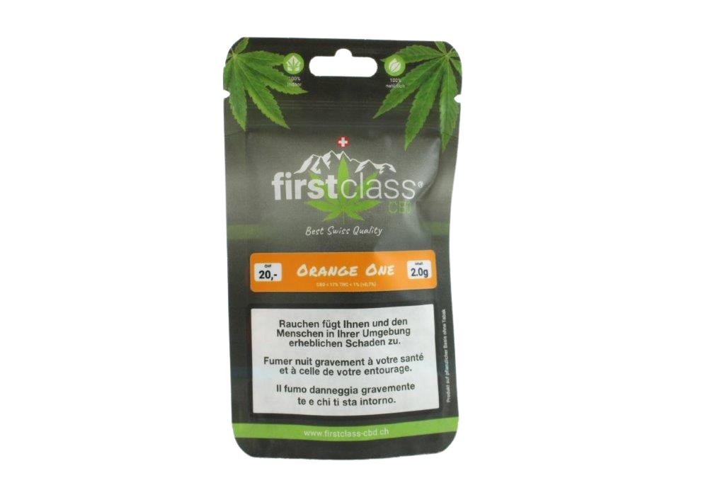first class Orange  2g   THC<1% / CBD<16%