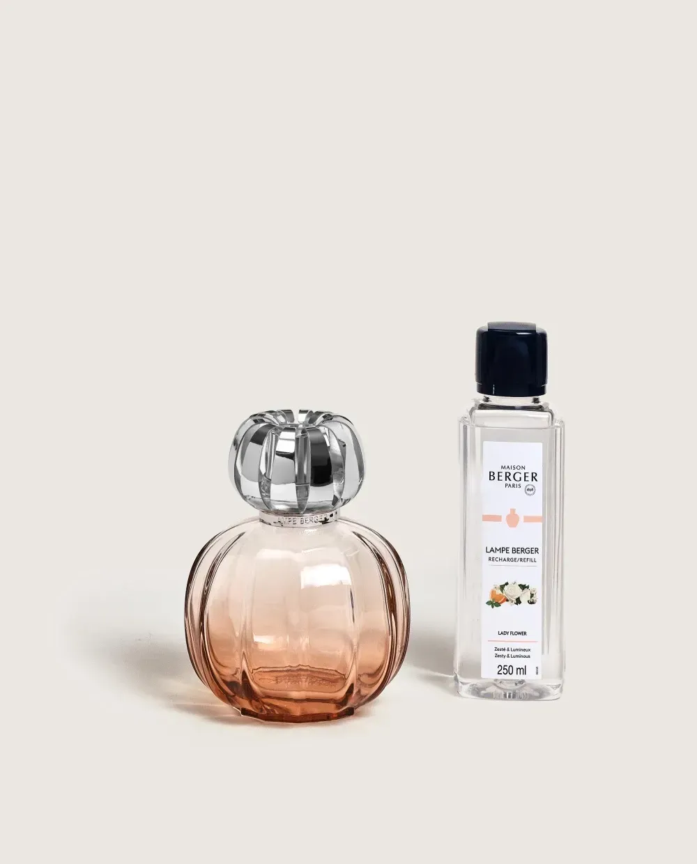 Set Lampe Berger Corali, mit Duft Lady Flower 250ml