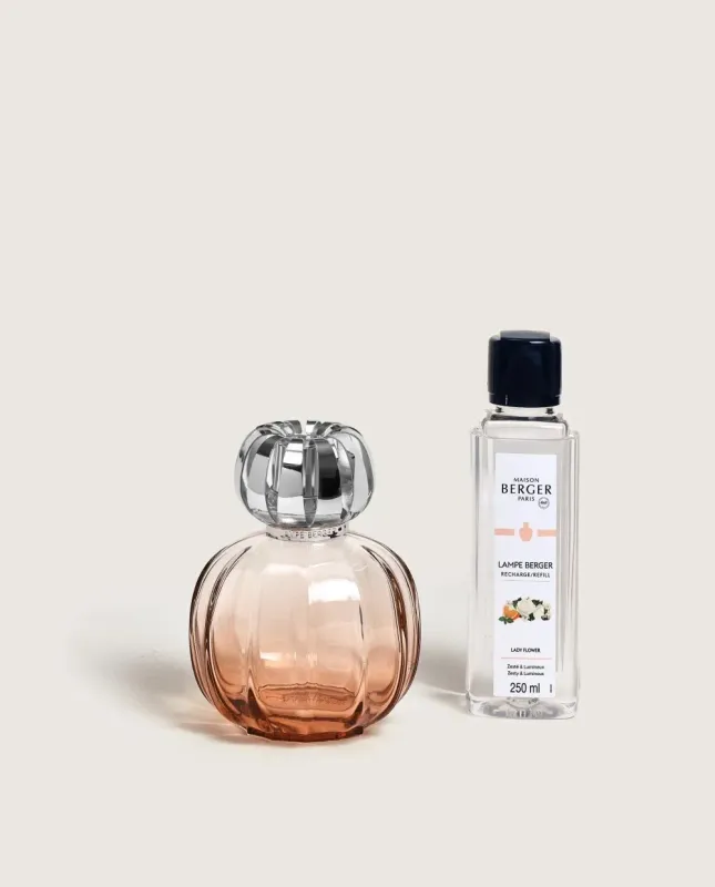Set Lampe Berger Corali, mit Duft Lady Flower 250ml