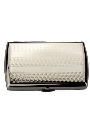 Cig.-Case Nickel- Design 80mm 6/2 03521 Cig.-Case Nickel- Design 80mm 6/2 03521