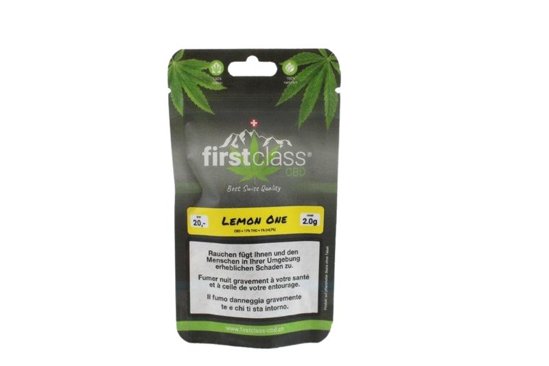 first class  Lemon one 2gr.  THC< 1% / CBD< 17%