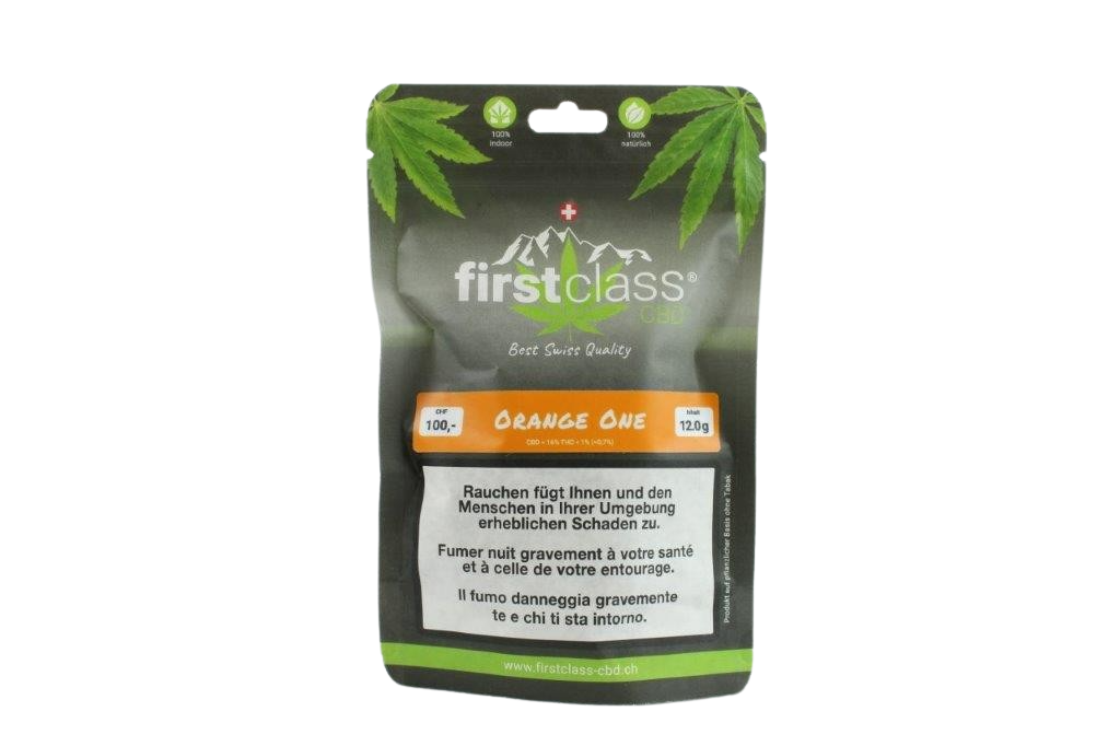 first class  Orange one  12gr.  THC<1%   CBD<16%