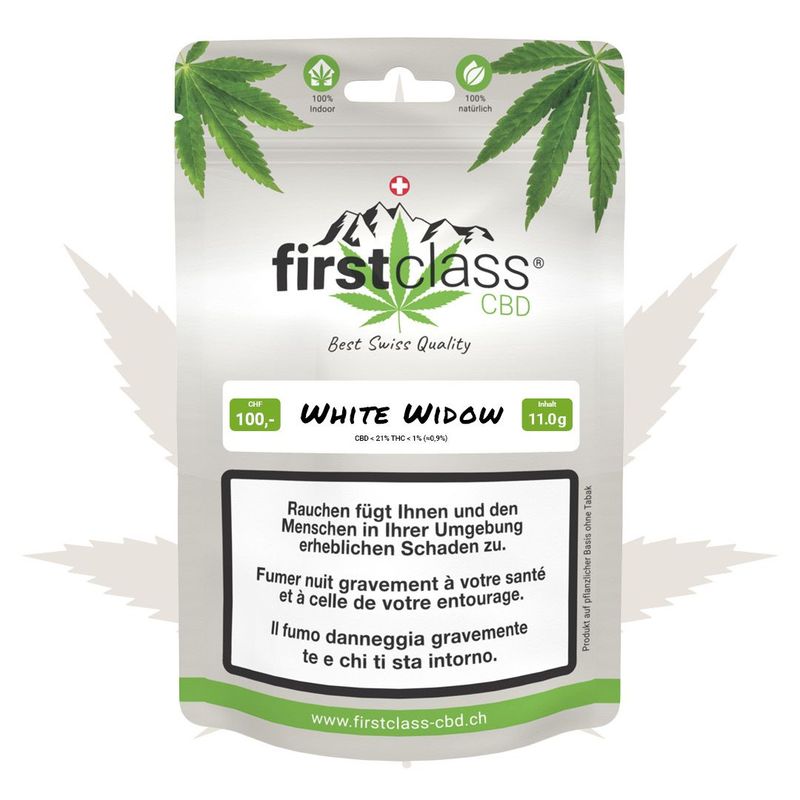 first class White Widow   11g   CBD 21%