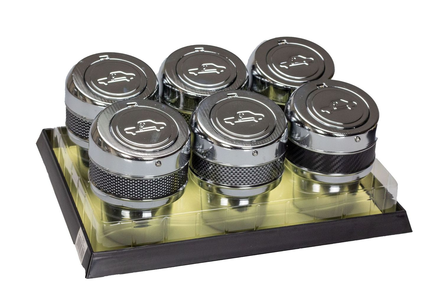 Autoascher Silber assortiert, 1 Stück Autoascher Silber assortiert, 1 Stück