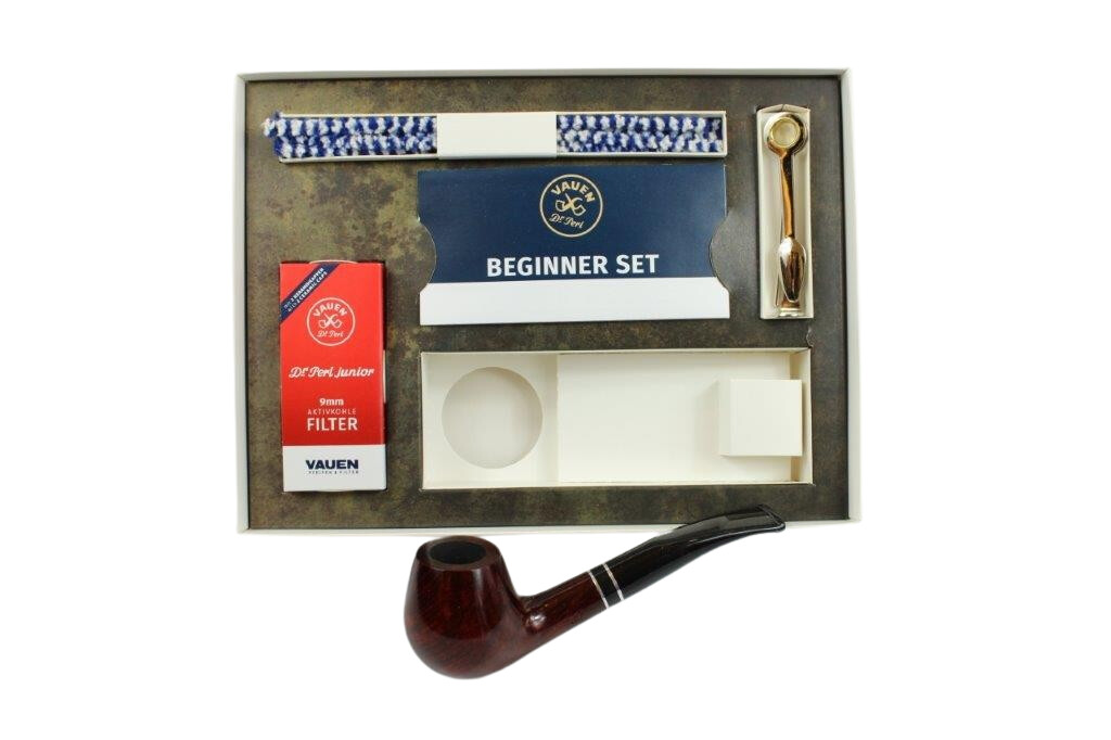 Vauen, Starter-Set braun gebogen 9mm (Intro#1) Vauen, Starter-Set braun gebogen 9mm (Intro#1)