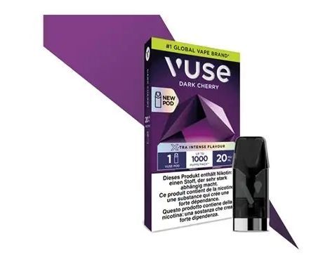 Vuse EPod, Dark Cherry, 1er Kapsel Vuse EPod, Dark Cherry, 1er Kapsel