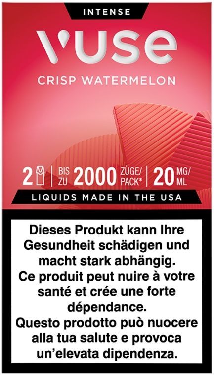 Vuse EPod, Watermelon Ice, 2er Kapsel, 20mg Vuse EPod, Watermelon Ice, 2er Kapsel, 20mg