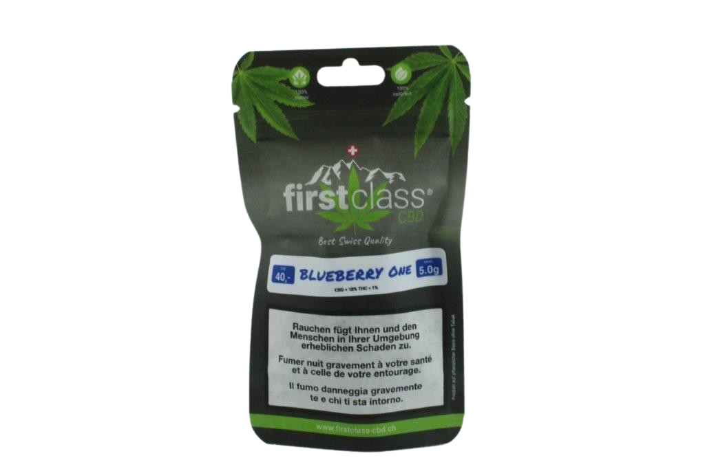 firstclass Blueberry One 5gr.  CBD 18%
