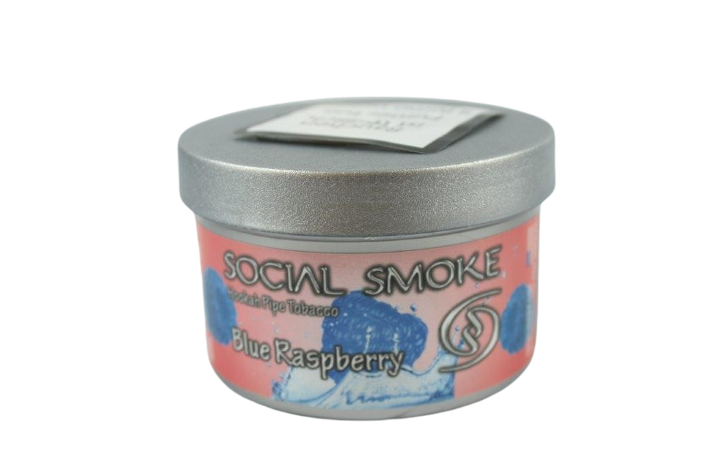 Social Smoke, Blue Raspberry, 100gr. Social Smoke, Blue Raspberry, 100gr.