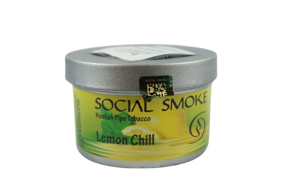 Social Smoke, Lemon Chill, 100gr. Social Smoke, Lemon Chill, 100gr.