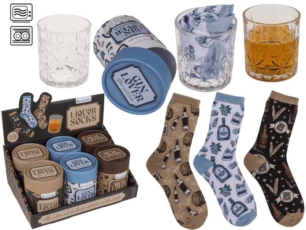 Socken im Trinkglas Socken im Trinkglas