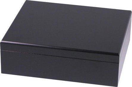 Humidor-Set schwarz für ca. 25 Zigarren