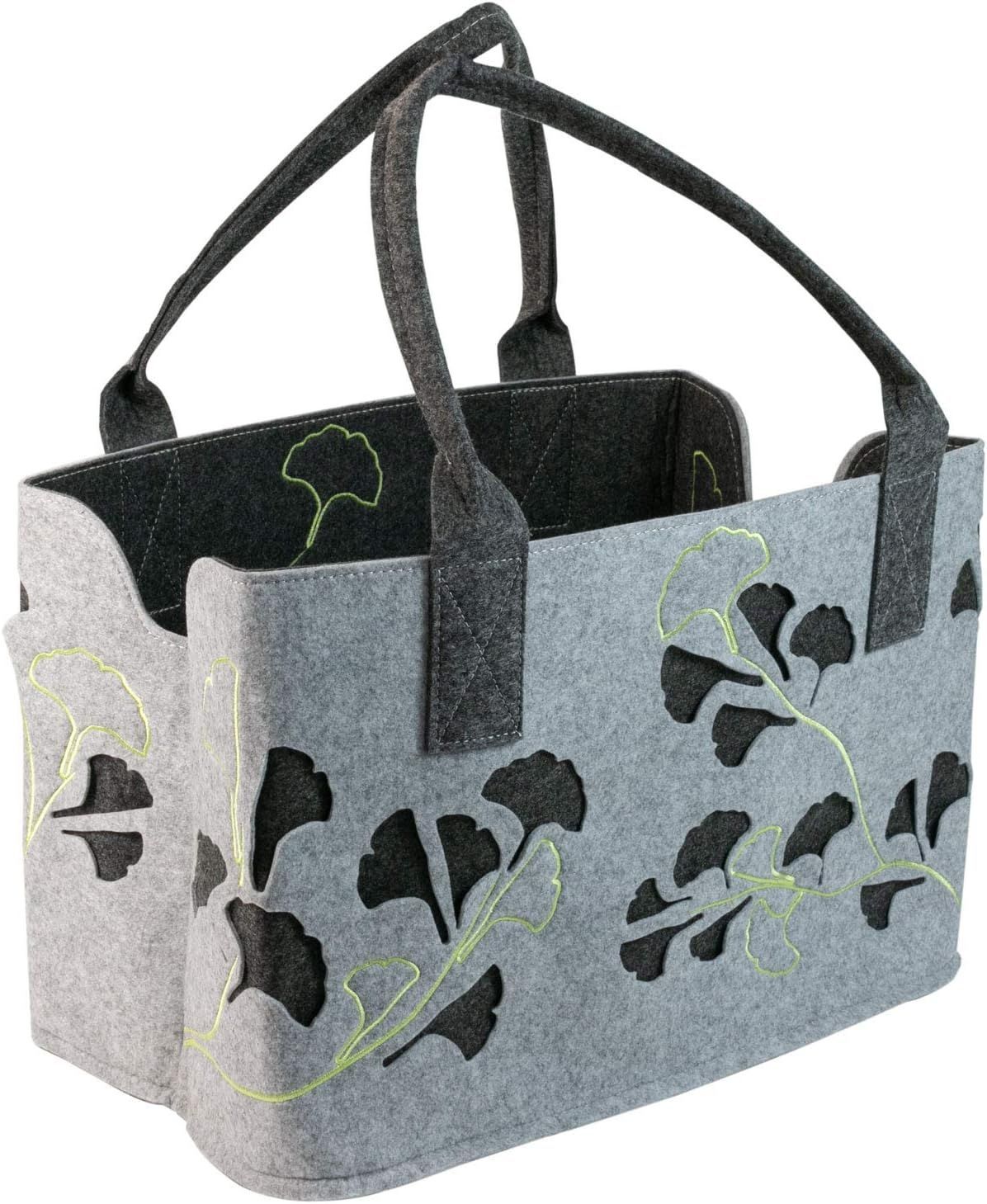 Filztasche hellgrau "Lotus Laser"