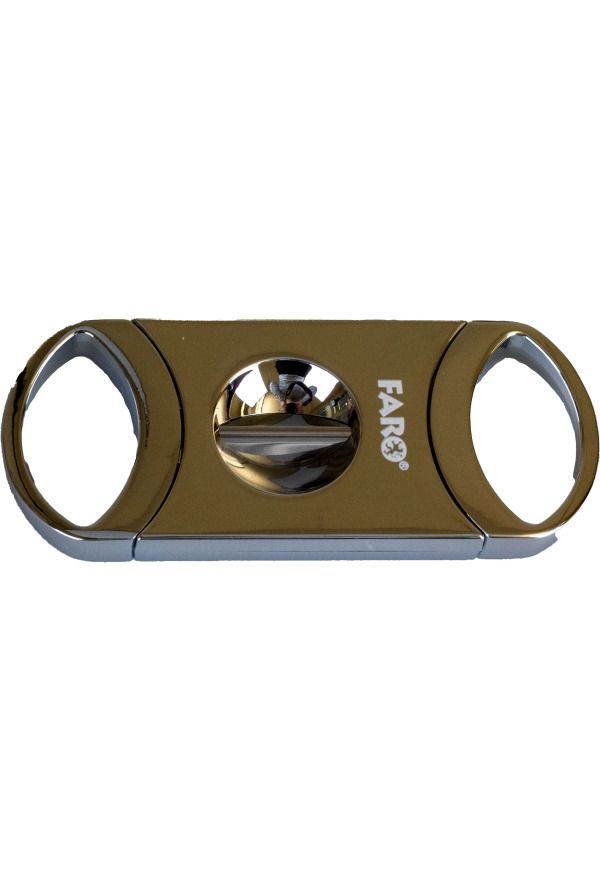 Zigarrenschneider V-Cut Faro gold-kupfer, W81373