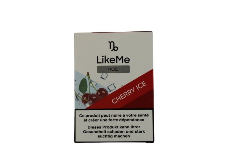 Like Me POD Cherry Ice, 2% Nikotin, 2ml E-Liquid, 2'er Nachfüllpack