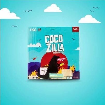 Cocozilla Naturkohle, 1kg