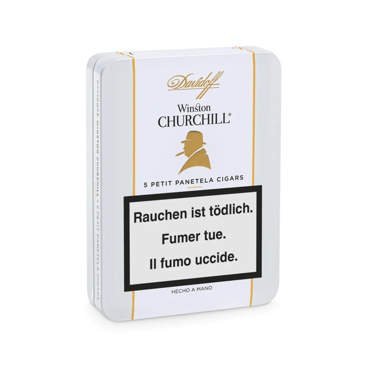 Davidoff Winston Churchill Petit Panetela, 5er Blechdose (OeD-20015615) Davidoff Winston Churchill Petit Panetela, 5er Blechdose (OeD-20015615)
