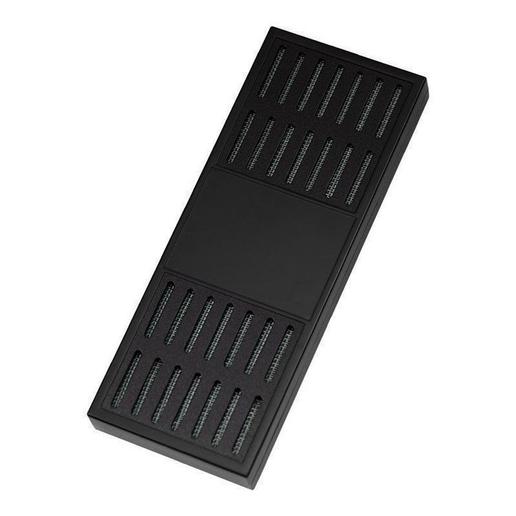 Schwarzer Befeuchter für Humidor, mit  Acrylpolymer-Kristallen