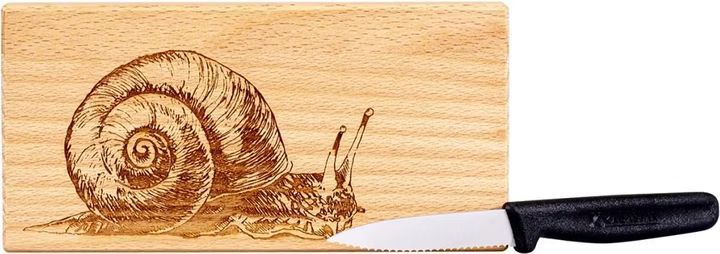 Messerbrett "Schnecke", 18.5 x 9 x 2 cm