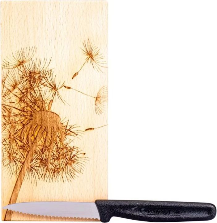 Messerbrett "Pusteblume", 18.5 x 9 x 2 cm