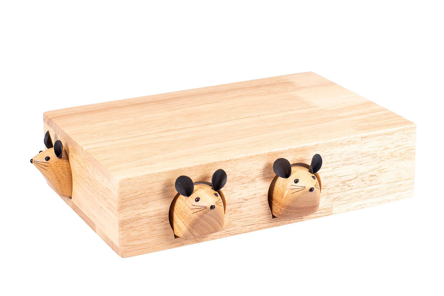 Käsebrett “Mouse House”, 25 x 17 cm, 4-teilig