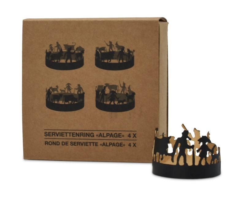 Serviettenring Alpage, 4 Stk. – Serie «À Table»