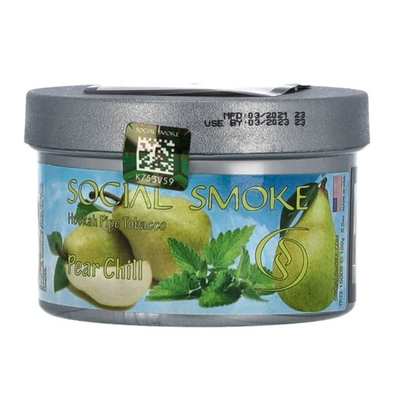 Social Smoke, Pear Chill, 100gr.