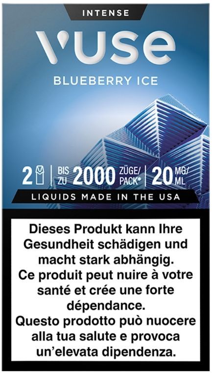 Vuse EPod, Blueberry Ice, 2er Kapsel, 20mg