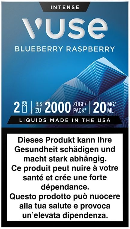 Vuse EPod, Blueberry Raspberry, 2er Kapsel, 20mg