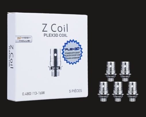 5x Innokin Z PLEX3D Coil Verdampferköpfe 0,48 Ohm