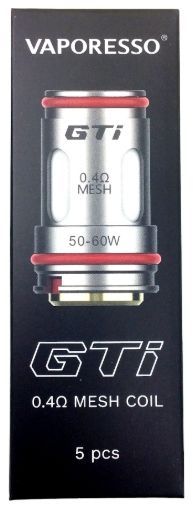 5x Vaporesso GTI Mesh Coil Verdampferkopf 0.4 Ohm