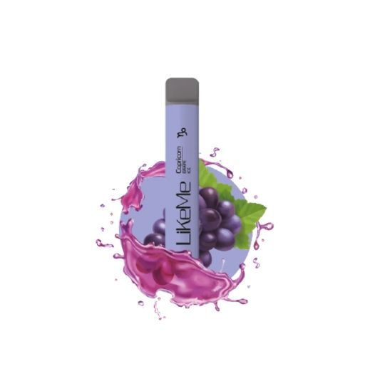 LikeMe Capricorn, Grape Ice, 2ml 800 Puffs Nikotinfrei