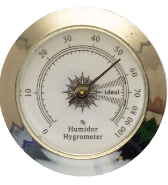 Hygrometer rund, silber Hygrometer rund, silber