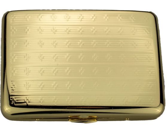 Cig.-Case Gold 80mm 8/2