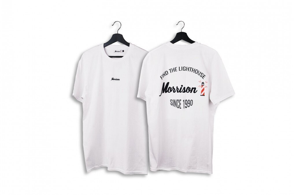 Morrison camiseta blanca faro