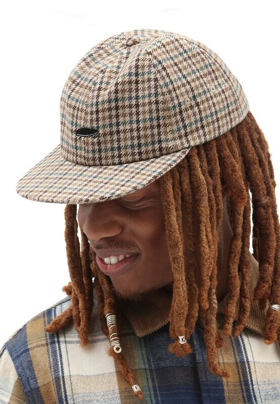 VANS GORRA CUADROS BEIGE