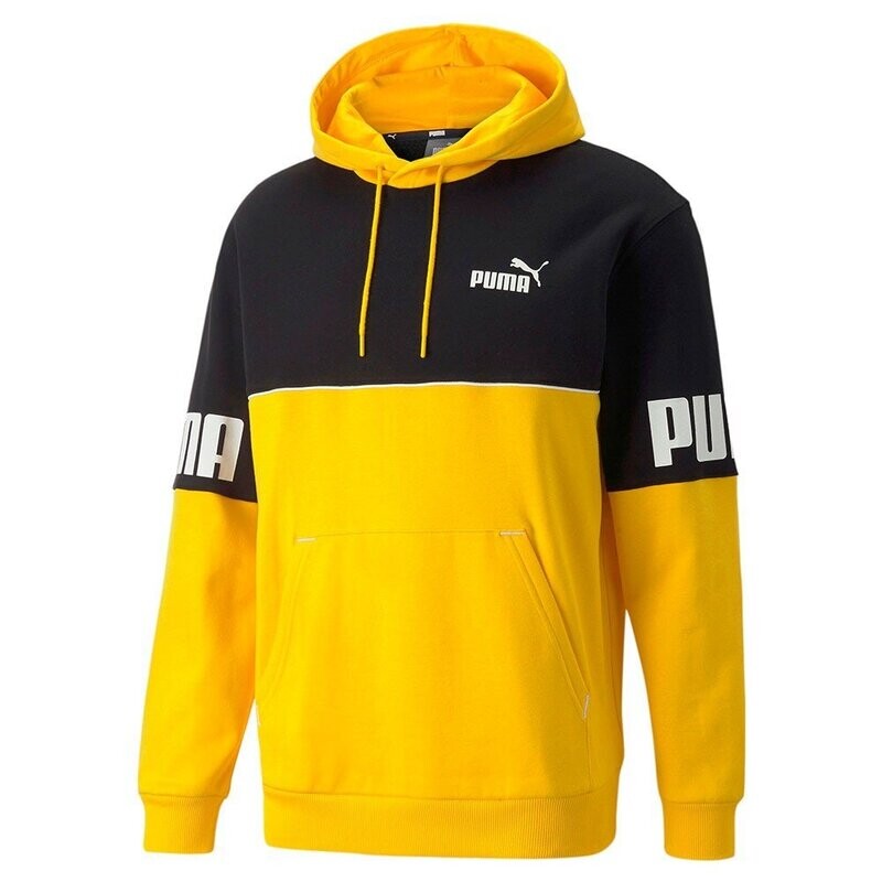 Sudadera amarilla y negra sale
