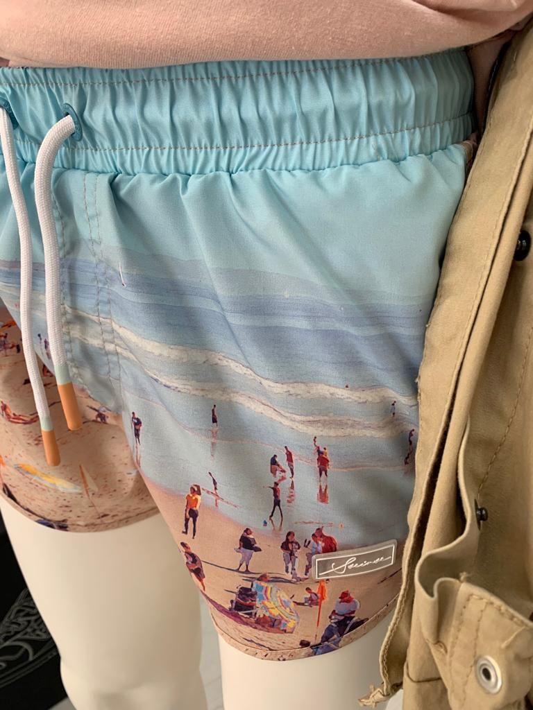 SSEINSE BAÑADOR estampado