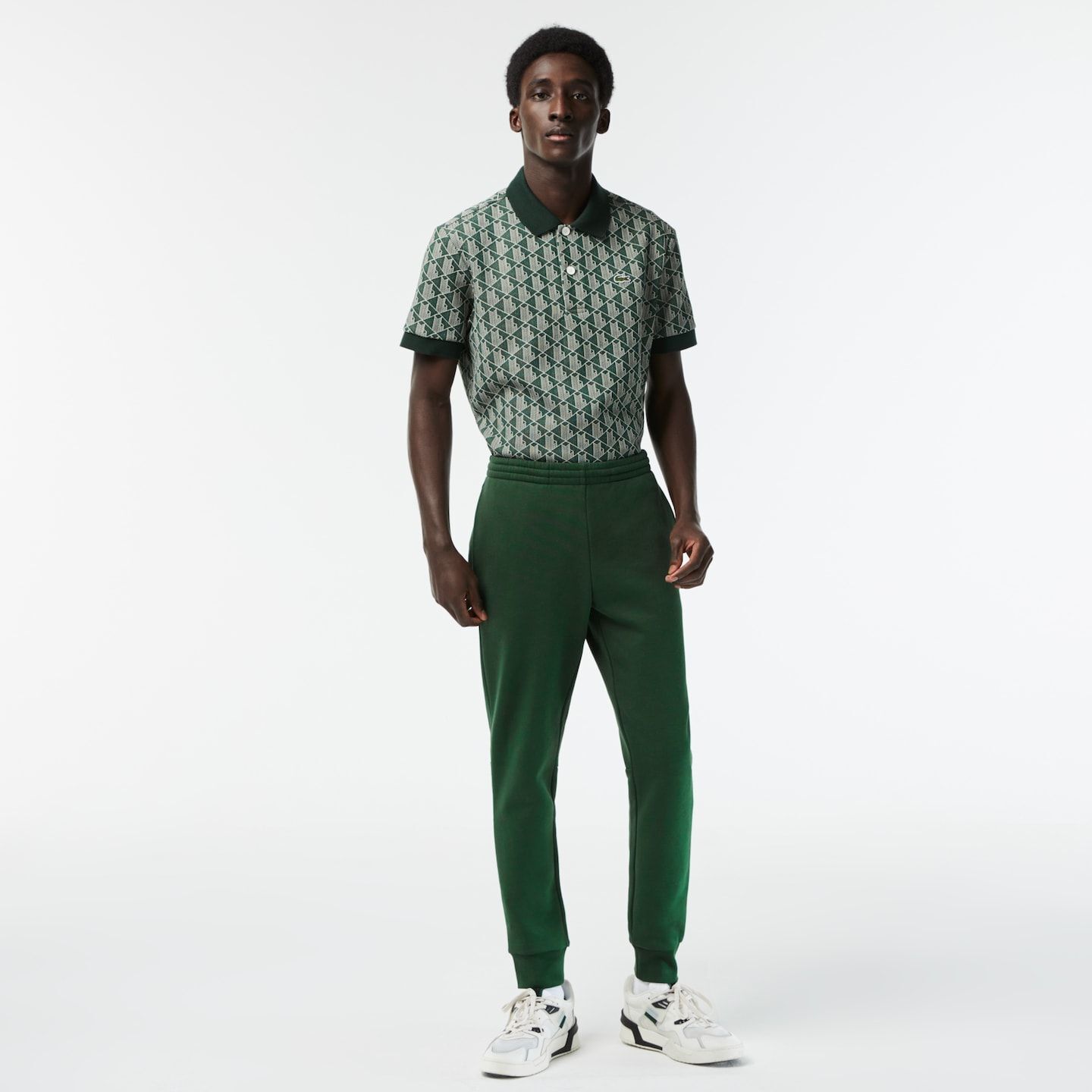 LACOSTE PANTALÓN basic verde