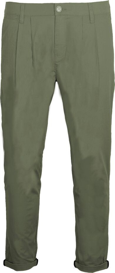 Indicode PANT CHINO PINZAS VERDE