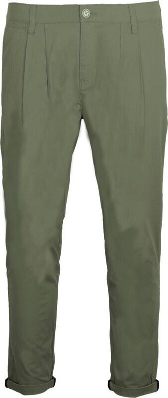 Indicode PANT CHINO PINZAS VERDE Indicode PANT CHINO PINZAS VERDE