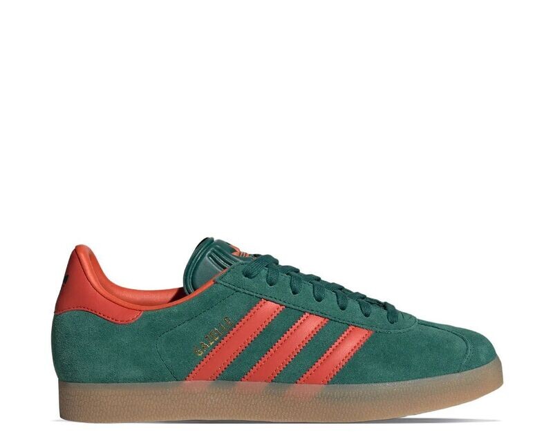 ADIDAS GAZELLE VER/NARANJA