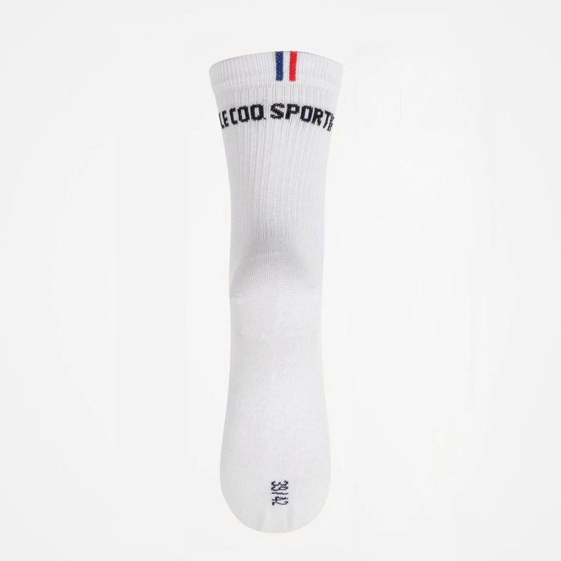 CALCETIN LE COQ SPORTIF BLANCO