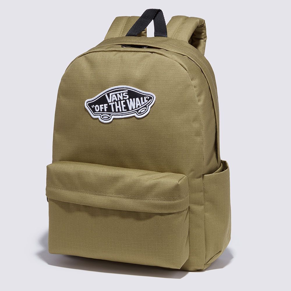 MOCHILA VANS VERDE OLIVA