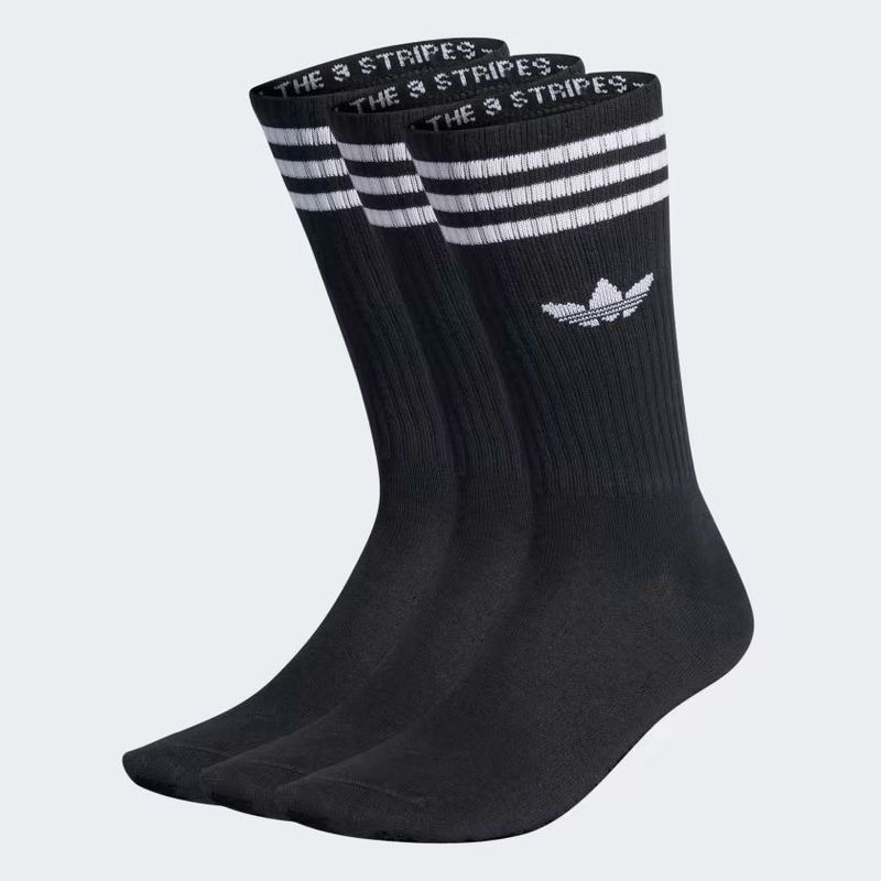 Adidas cal pack negro caña alta