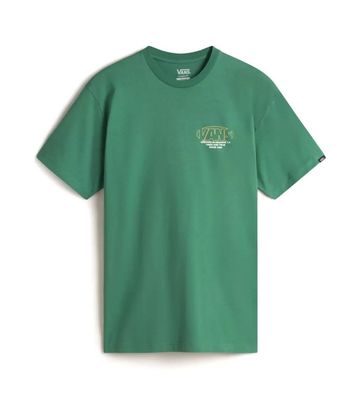 Vans camiseta verde logo
